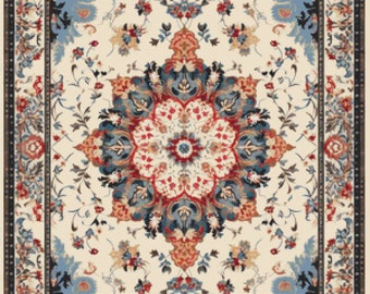Persian Carpet cross stitch pattern, Counted cross stitch pattern , Ukraine Modern cross stitch pattern , Pattern Keeper app compatible