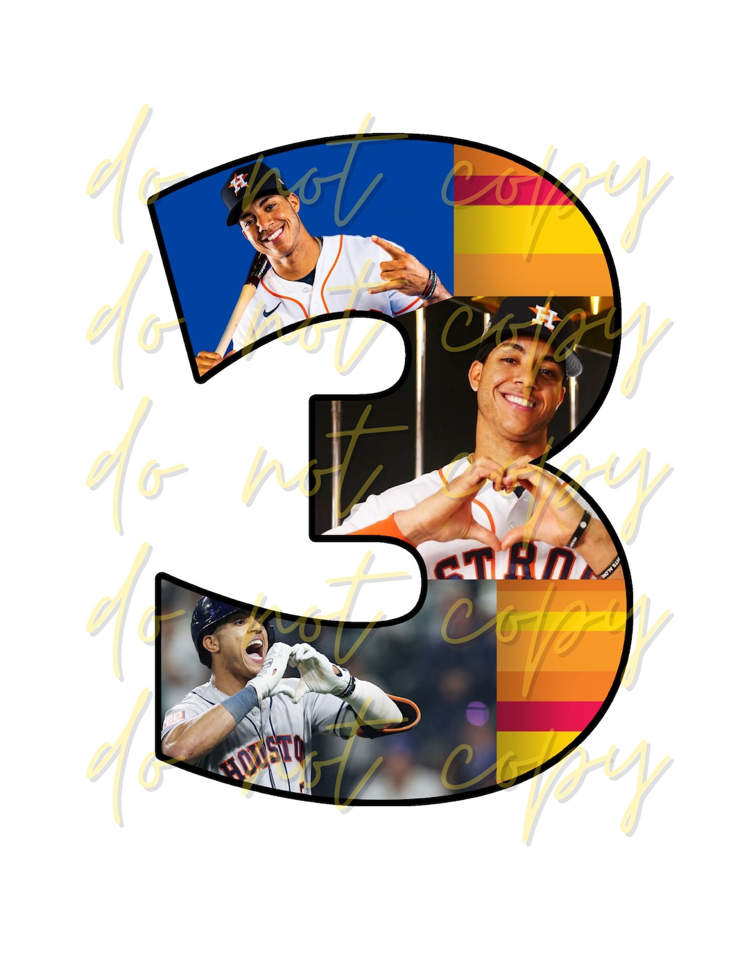 Jeremy Peña Png File Transparent Background Number Collage Etsy