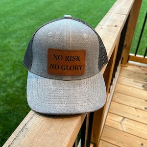 Casquette personnalisée de camionneur pour enfants, casquette de baseball gravée pour tout-petits et jeunes avec nom d&#39;enfant, écusson en cuir personnalisé, idée cadeau pour enfants à la mode