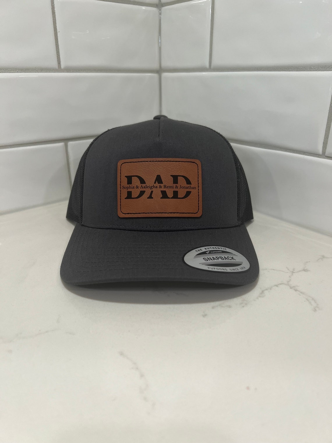 Best Papa Ever Trucker Hat – Adjustable Baseball Cap Gift For Dad, Christmas, Father's Day