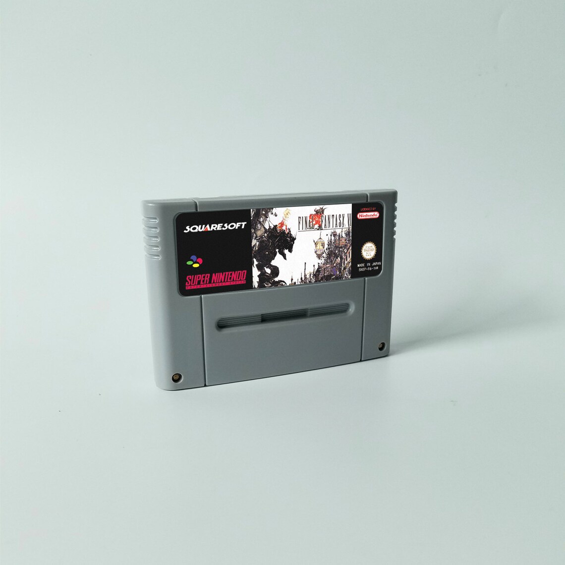 Final Fantasy VI 6 Reproduction Cartridge Super Nintendo Etsy