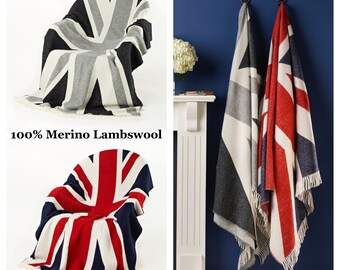 Union jack fleece throw hotsell