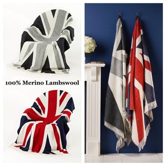 Bronte by moon union jack throw sales