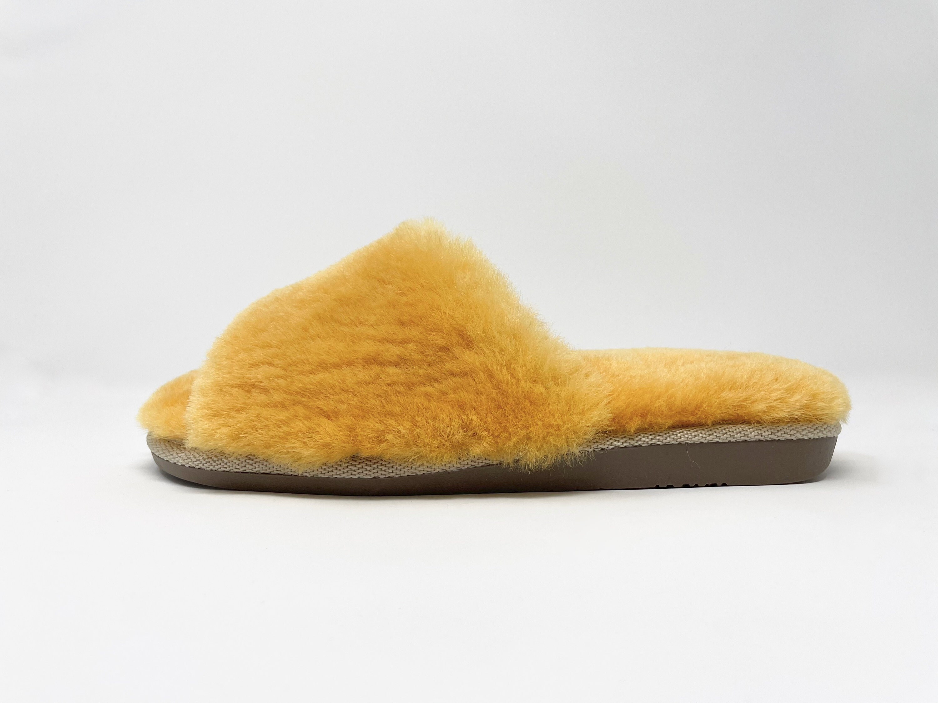 sheepskin slider slippers