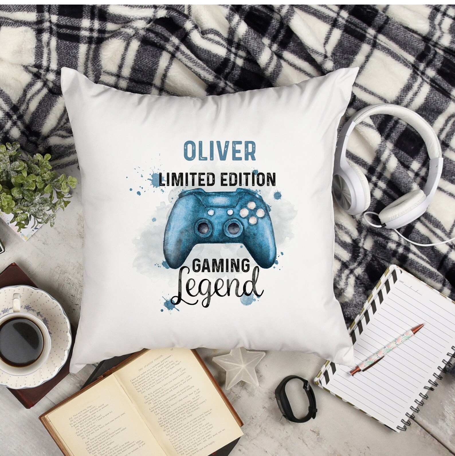 Personalised Gaming CushionGamer GiftsGaming Legend Etsy