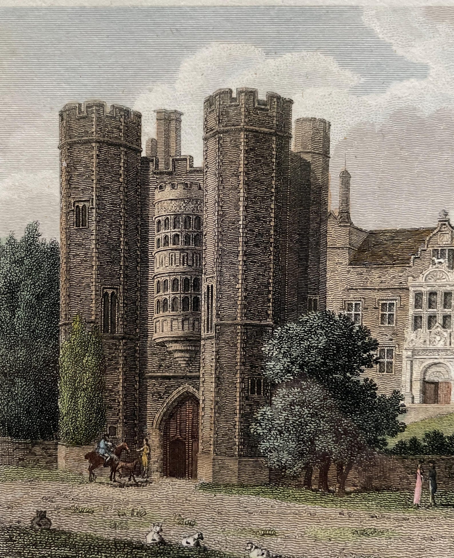 Catledge Hall, (kirtling Tower), Cambridgeshire Original Antique ...