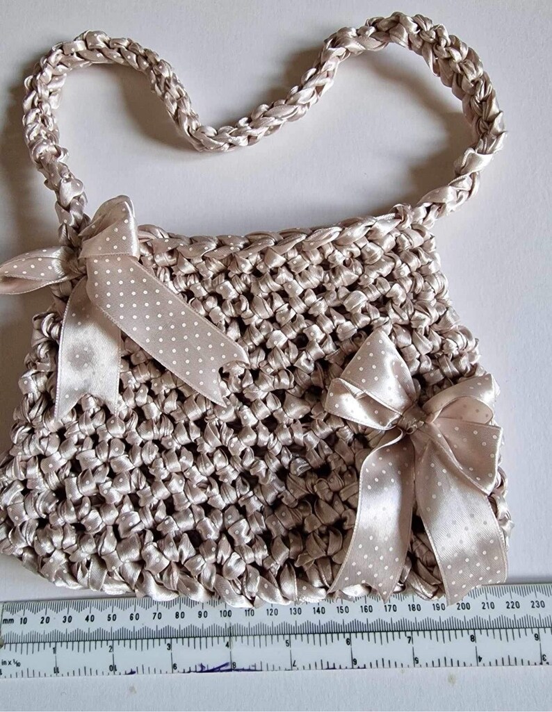 Satin Bow Ribbon Handbags Bow Shoulder Bag, Satin Evening Bag, Satin