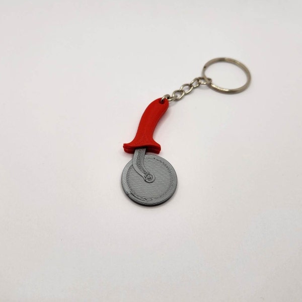 Pizza Keychain Etsy