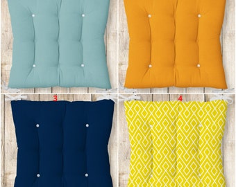 19 x 19 x 2.5 Daffodil Yellow Set of 2 Mozaic AMCS105069 Indoor or Outdoor Square Chair Seat Cushions Set 19 x 19 x 2.5 Daffodil Yellow Set of 2 Mozaic AMCS105069 Indoor or Outdoor Square Chair Seat Cushions Set