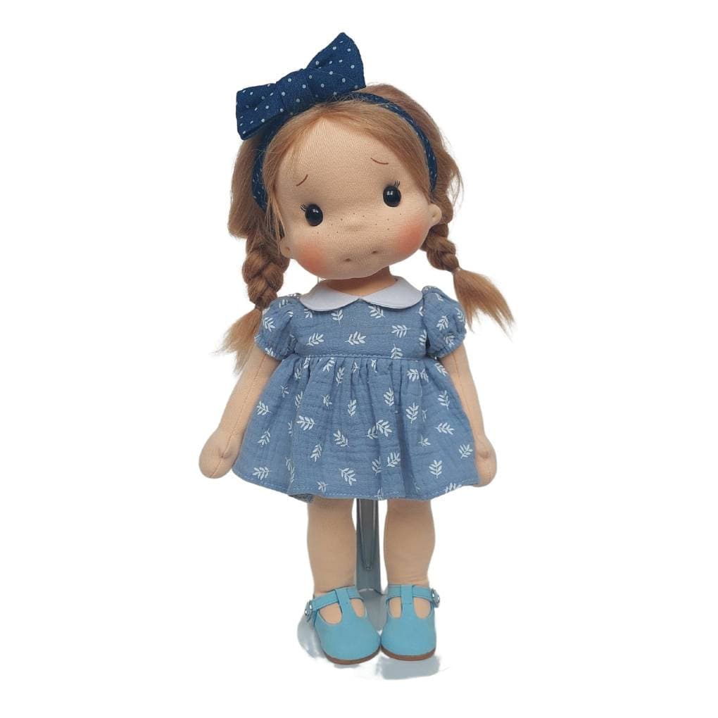 Alice - Inspiración para muñecas Waldorf, Muñeca de algodón orgánico, Muñeca bebé y muñecas para coleccionistas, Muñeca de regalo, Arte y Muñeca, Estilo muñecas Waldorf