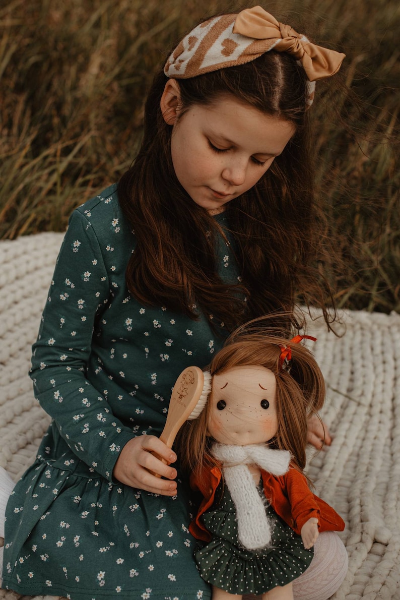 Hannah Waldorf doll inspiration, Organic cotton doll, baby doll and dolls for collectors, gift doll, Art and Doll, waldorf dolls style image 8