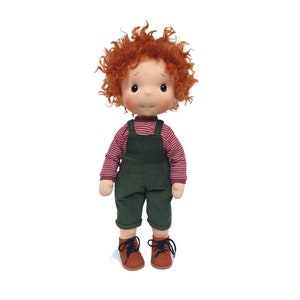 Patrick - Waldorf doll inspiration, Organic cotton doll, baby doll and dolls for collectors, gift doll, Art and Doll, waldorf dolls