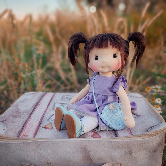 Organic Doll -Paloma in Lavender Organic Doll -Paloma in Lavender