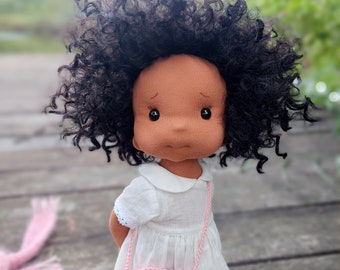 Kiara Waldorf Doll Inspiration, Organic Cotton Doll, Baby Doll
