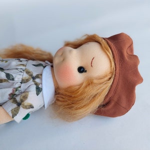 Lilo little hug Waldorf doll inspiration, Organic cotton doll, baby doll and dolls for collectors, gift doll, Art&Doll image 5
