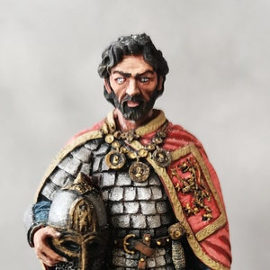 Tin Soldiers Figurine Miniatures  Russian Knight Scale  54mm 1/32 Painted or unpainted