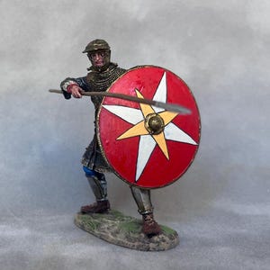 Rome. Heavy infantryman Figurines Tin Miniatures FL 54mm 1/32 Unpaited Painted&Unpainted