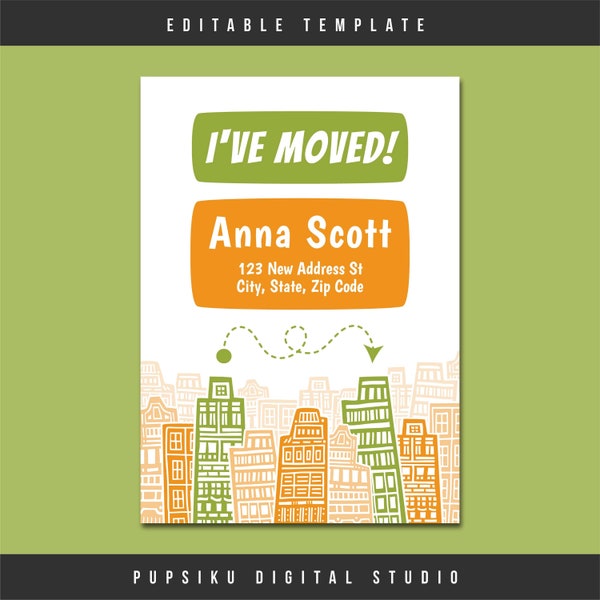 Moving Announcement - Etsy