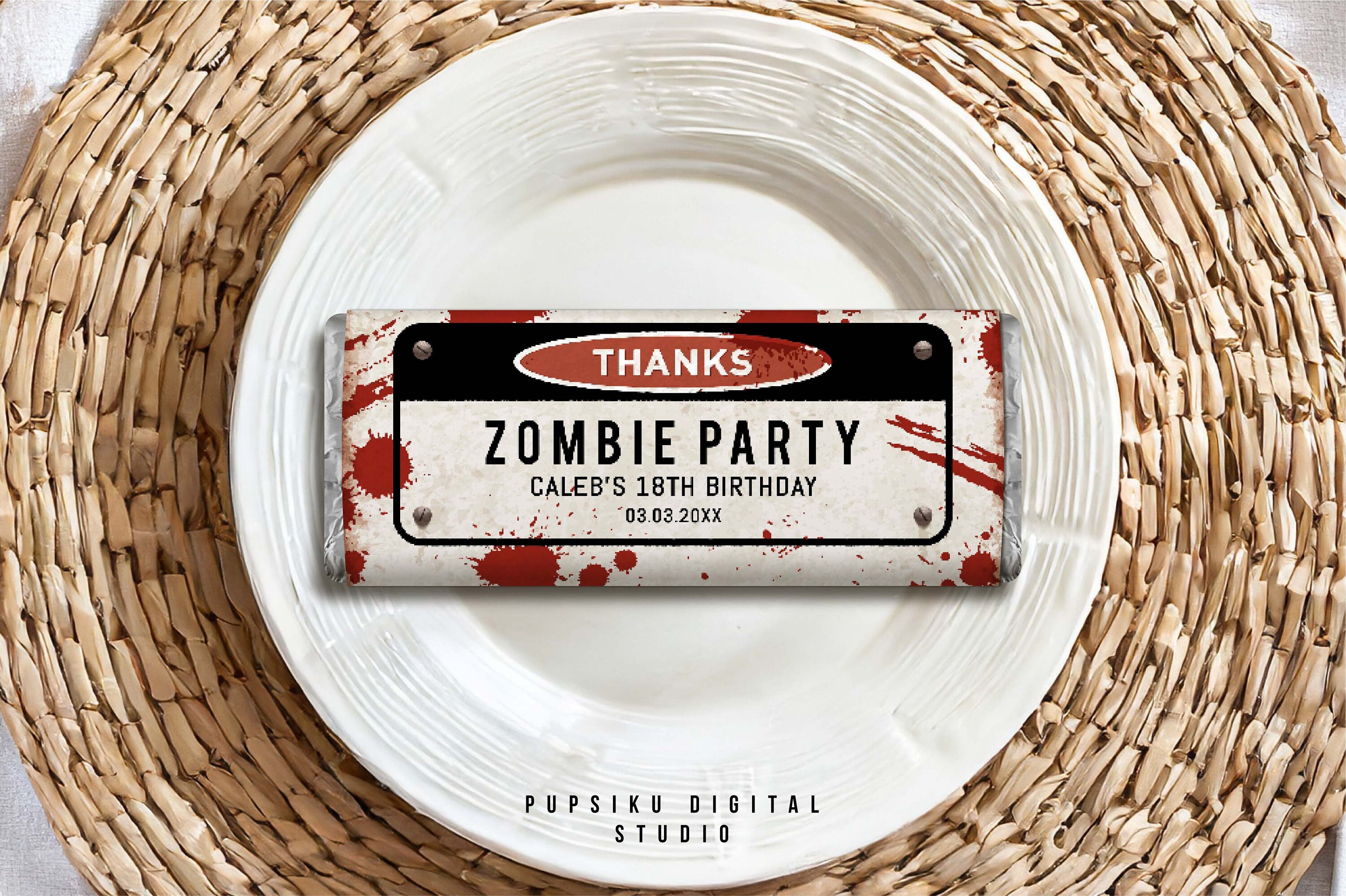 Zombies 2, Zombies Birthday Digital Kit, Zombies Party Favors, Bottle  Labels, Cupcake Wrapper, Capri Sun, Chip Bag, Printable, Zed, Addison 