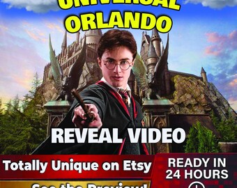 Universal Theme Park Trip Reveal – Breaking News Video Surprise with Harry Potter!