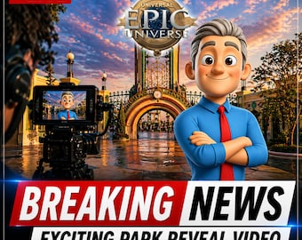 Universal Epic Universe Theme Park Trip Reveal – Breaking News Video Surprise with Mario!