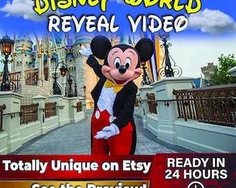 Disney World Theme Park Trip Reveal – Breaking News Video Surprise with Mickey Mouse!