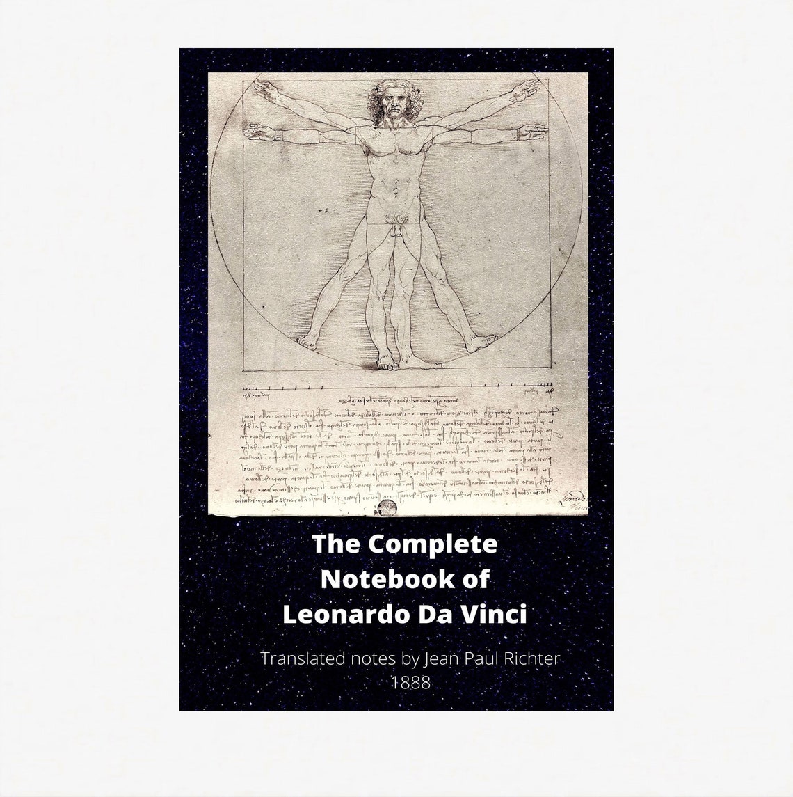 The Complete Notebook of Leonardo Da Vinci PDf Etsy