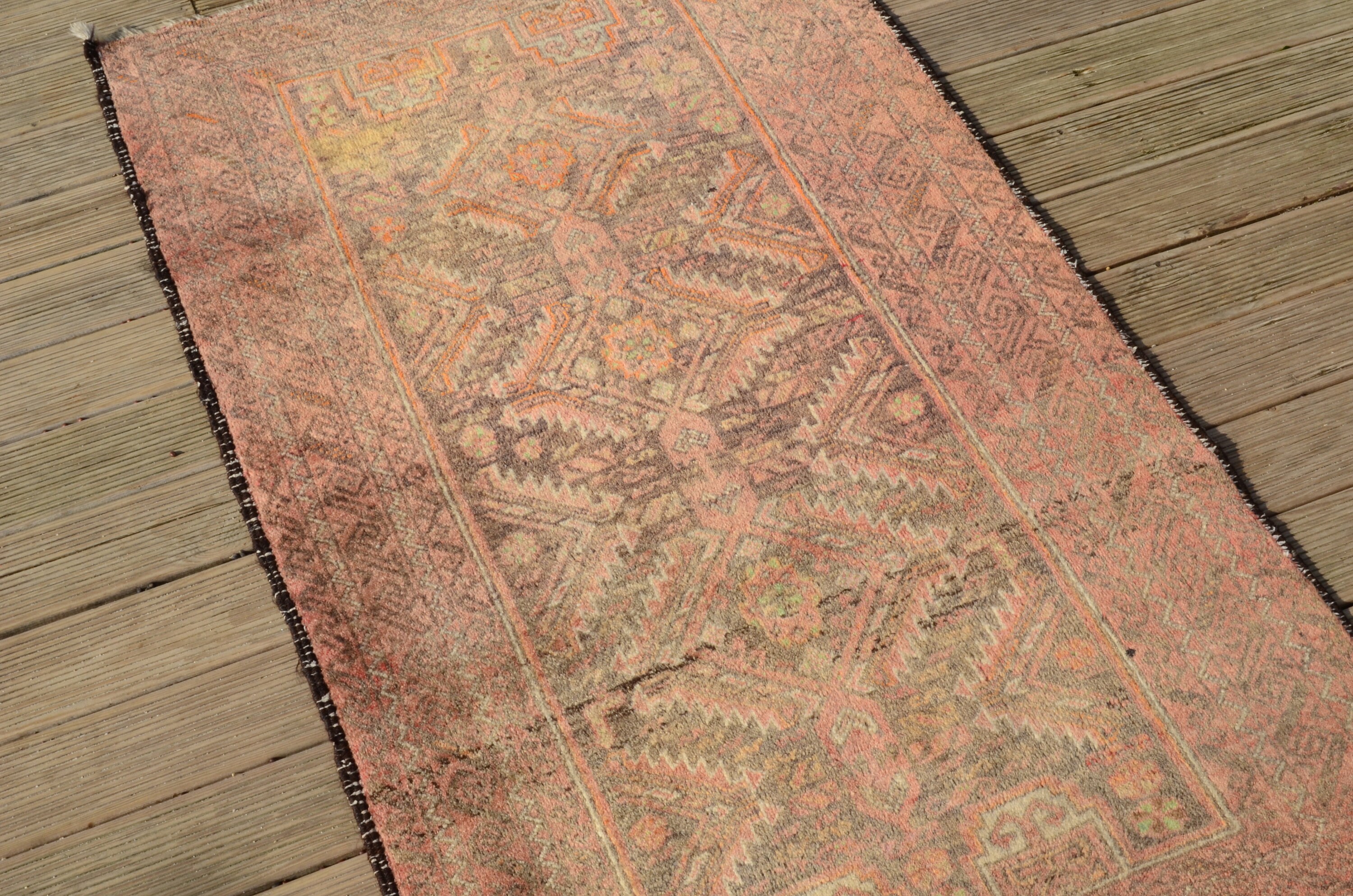 Small Neutral Rug Old Nomadic Rug Antique Vintage Rug Faded - Etsy UK