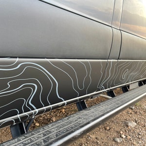 Topo Map Design 2  for side rocker of van