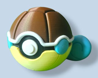 Only 1 left! Squirtle Themed Pokeball