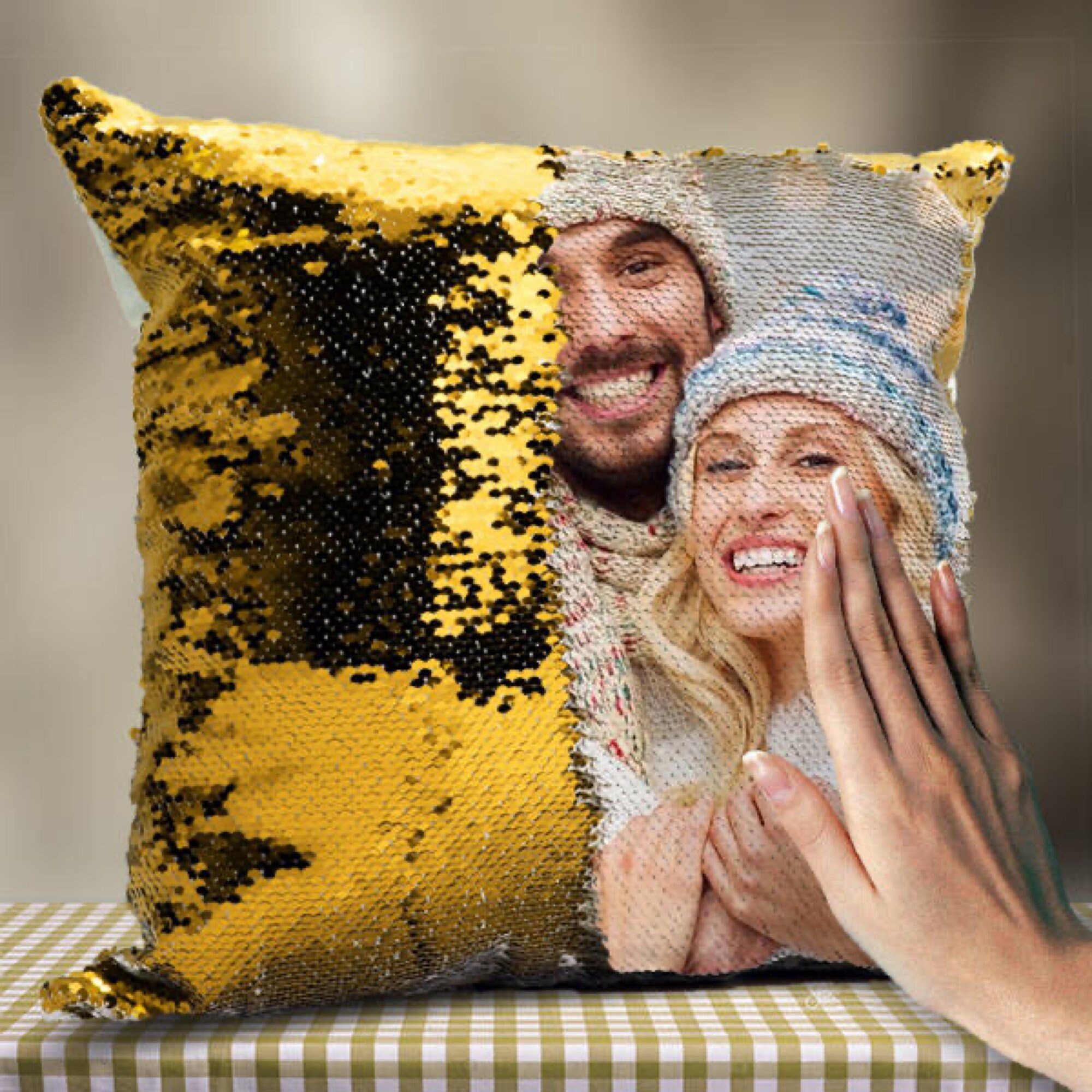 Magic Pillow with Personalized Photo Added Custom Image Etsy