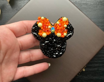ヴィンテージ ディズニー ミニーマウス オタク ブローチ ピン - Etsy 日本