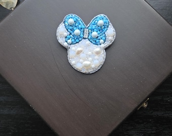 ヴィンテージ ディズニー ミニーマウス オタク ブローチ ピン - Etsy 日本
