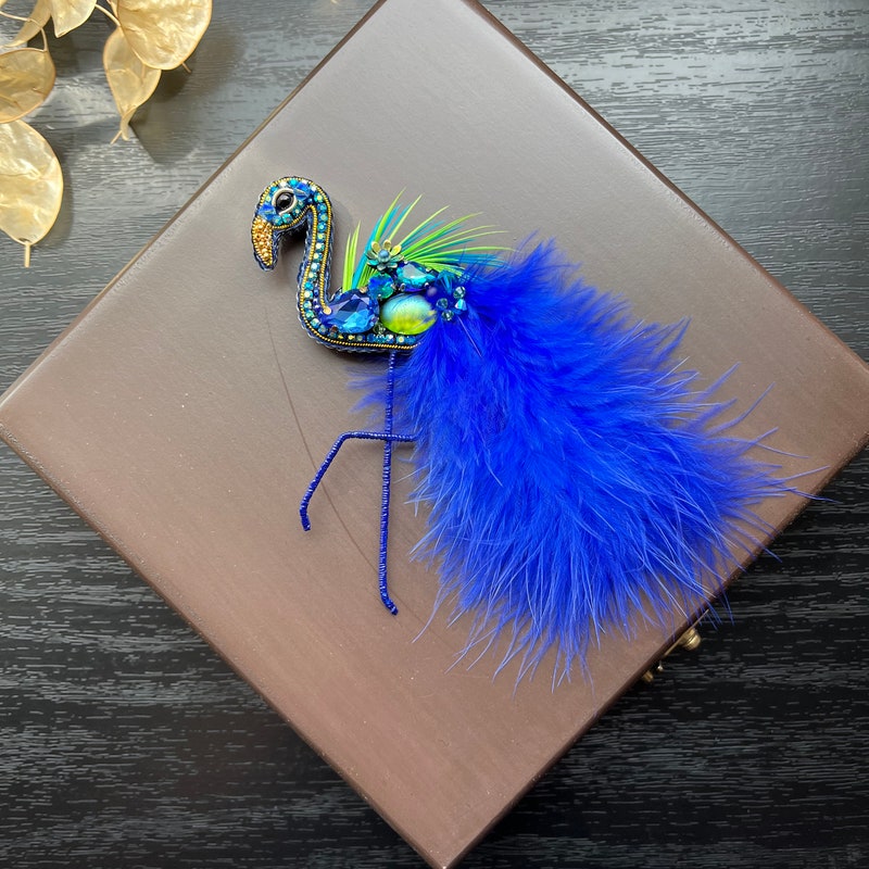 Blue Flamingo for Harris - Etsy