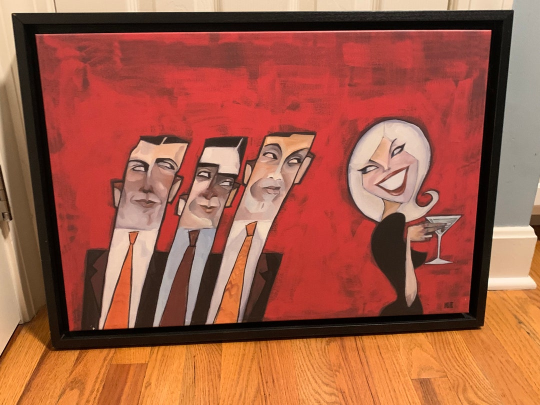 Todd White Painting drink of Her Choice Etsy