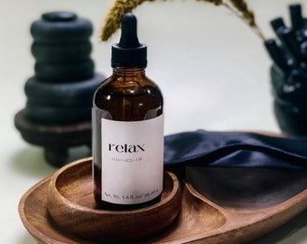 Bliss + Balance Massage & Body Oil - Etsy