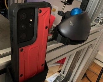 Sim Racing Phone Holder for 8020 Sim Rig