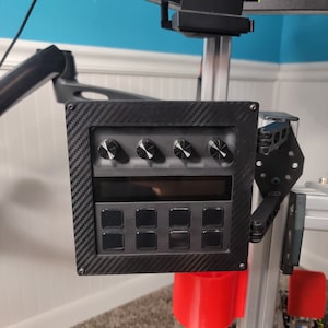 Stream Deck + (plus) Modular Side Mount for Sim Rig Aluminum Extrusion ...