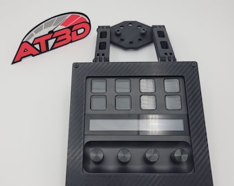Stream Deck + (Plus) Hanging / Standing Mount for Sim Rig Aluminum Extrusion 8020