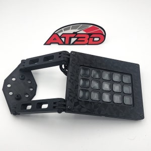 Stream Deck Side Mount für 8020 Sim Rig / 40 Series Profil - Reversibel nach links oder rechts für MK1 und MK2 Modelle