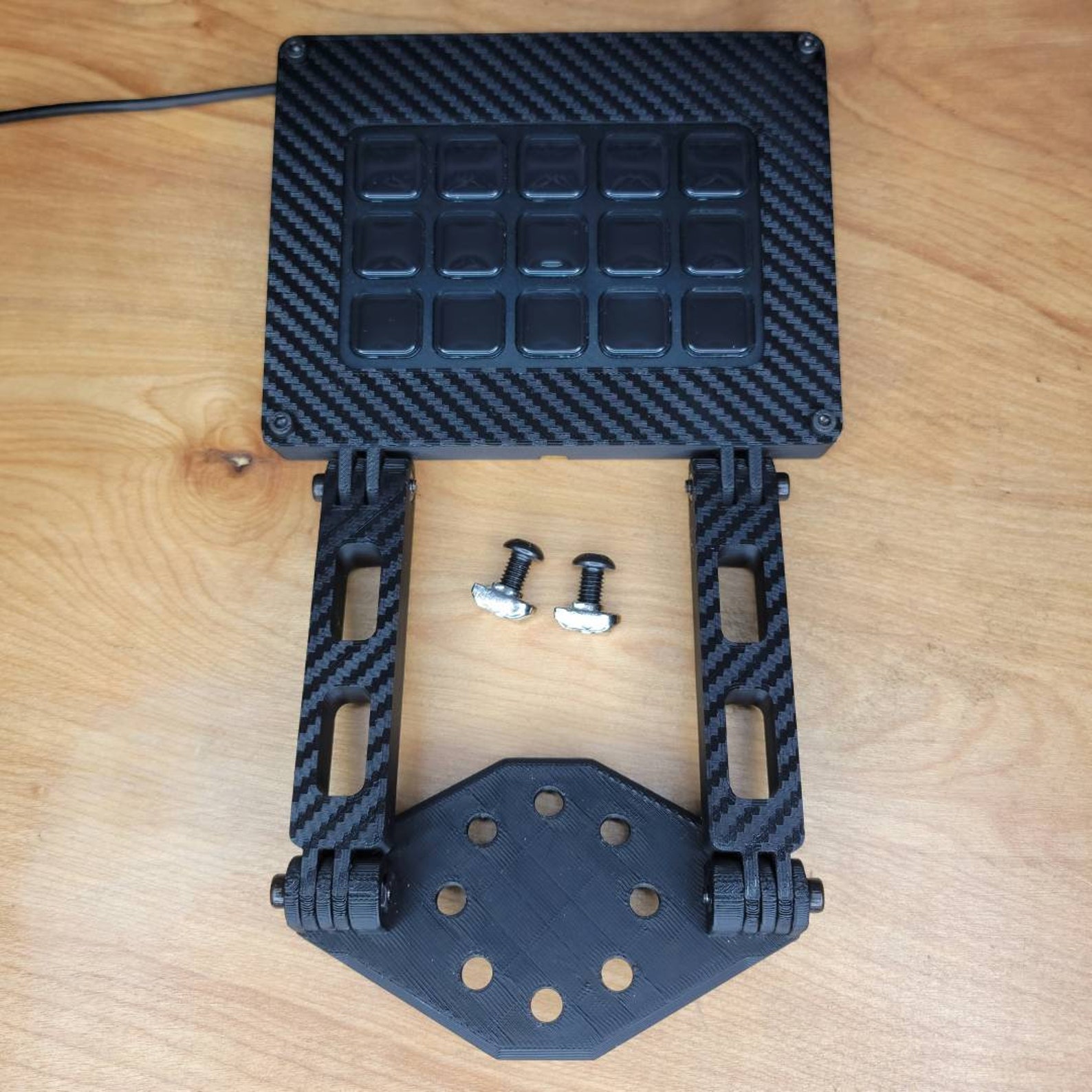 Stream Deck Mount for for 8020 Sim Rig / 40 Series Profile - Reversible ...