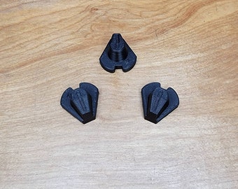 Fanatec rotary encoder knobs for F1 wheels. Improved durability and snug fit for Formula wheel encoders.