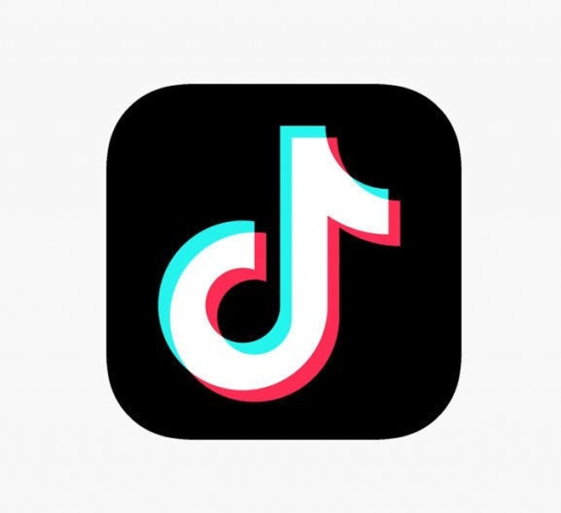 Tiktok Logo Sticker Etsy Canada Tiktok Logo Sticker Etsy Canada