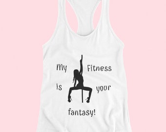 Plotterbestand "Mijn fitness is jouw fantasie" Paaldans SVG DXF
