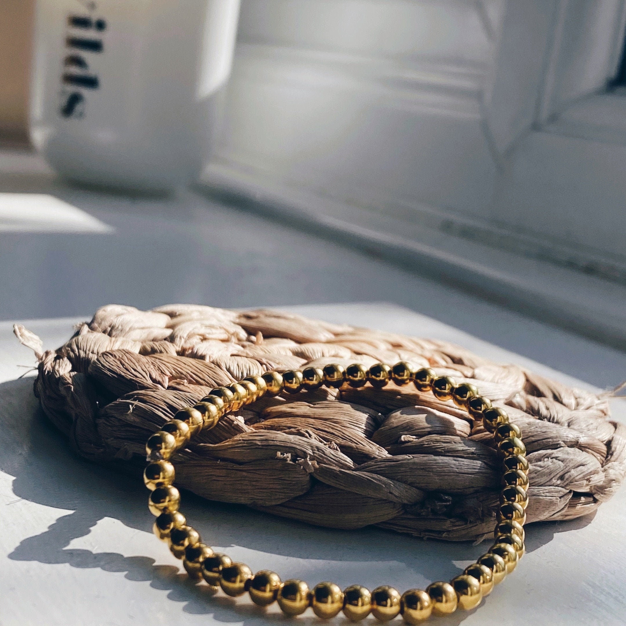 4mm Gold Stacker Etsy