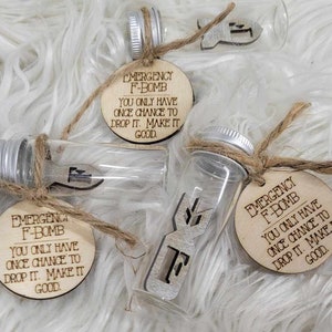 Emergency F Bomb Gift, Adult Humor, Funny Gag Gift