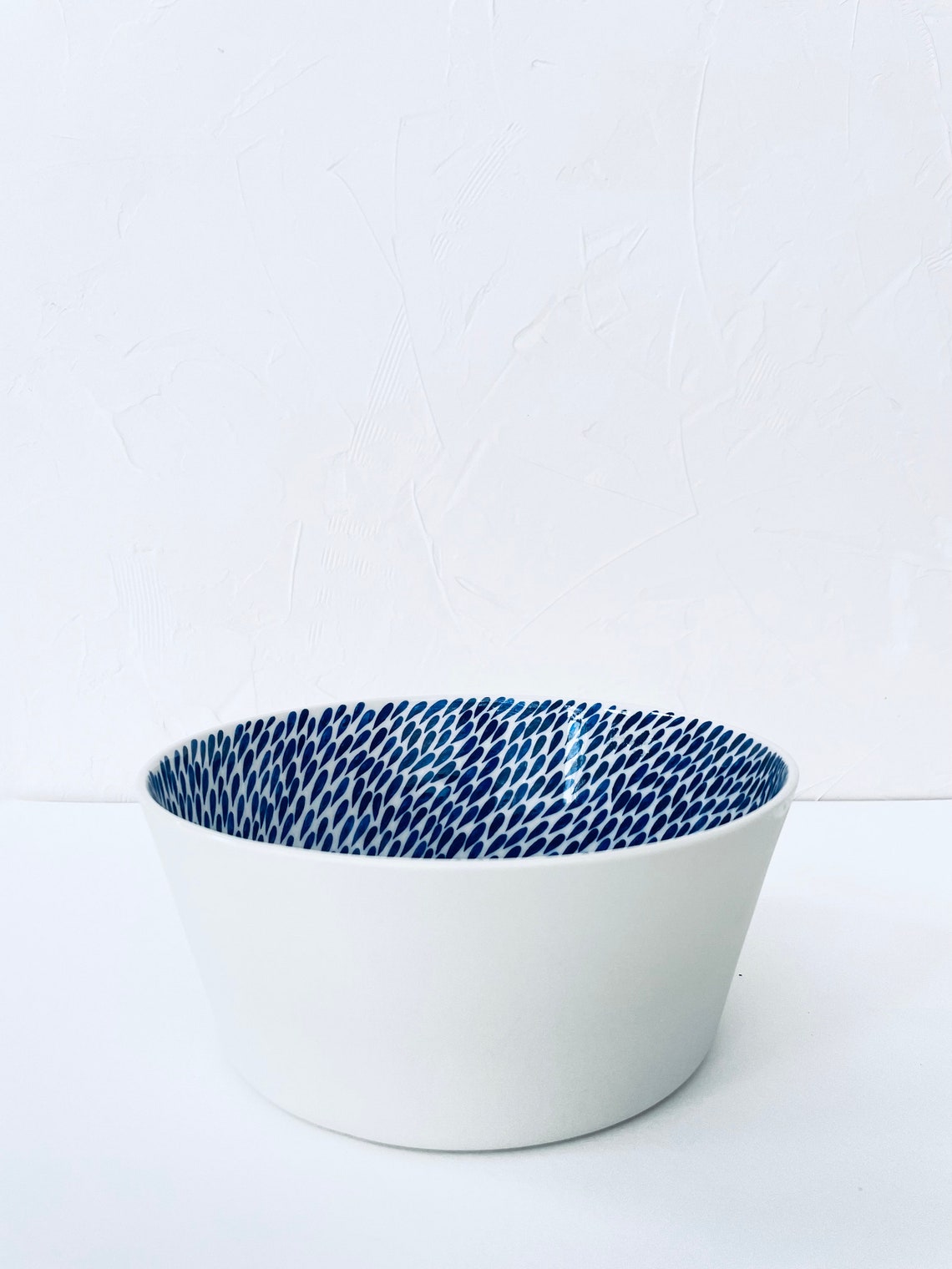 Serving Bowl, Polka Dot Bowl, Floral Serving Bowl, Decorative Bowls for