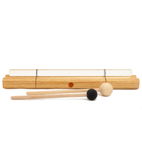 Campana de energía del chakra sacro, barra sonora de cristal de