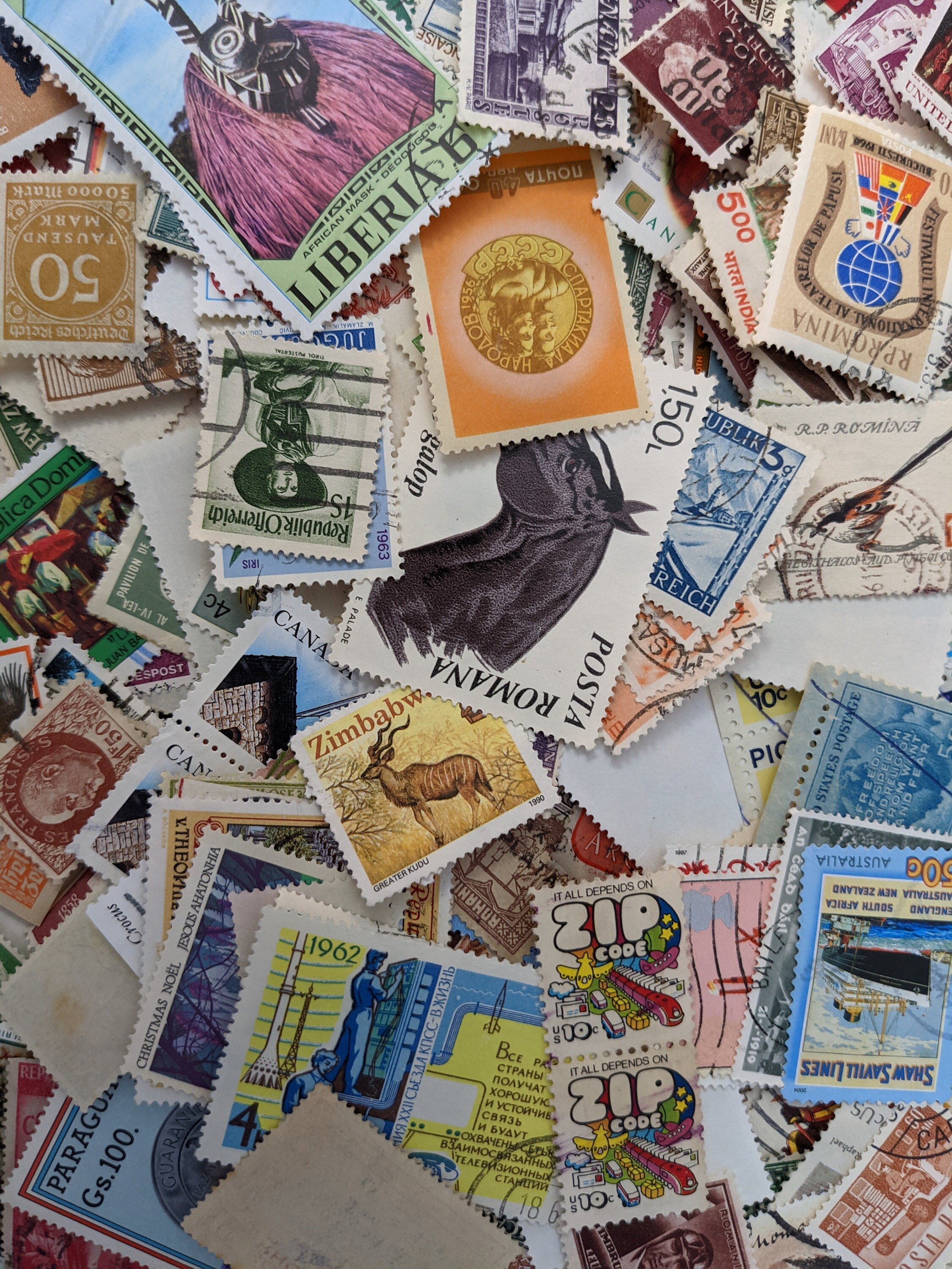 15 25 50 100 Postage Stamps Personalized to Your Taste WW Etsy