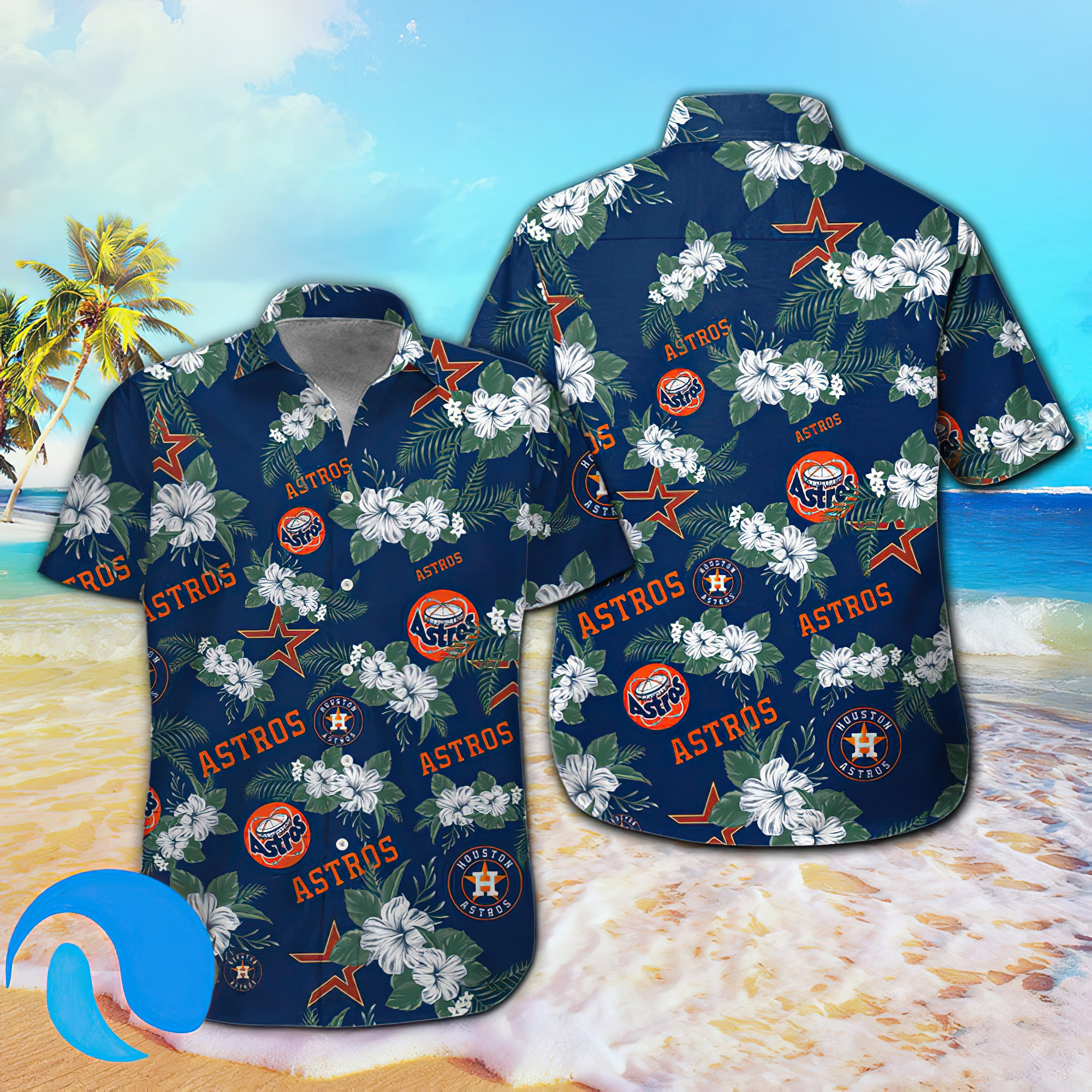 Houston Astros MLB Hawaiian Aloha ShirtMLB Team Team Etsy